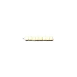 Square 1.8 mm  Matted Opaque Cream 2021/ 8.2 g Square 1.8 mm  Matted Opaque Cream 2021/ 8.2 g