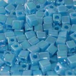 Square 1.8 mm  Opaque Turquoise Blue 482/ 8.2 g Square 1.8 mm  Opaque Turquoise Blue 482/ 8.2 g