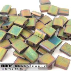 TILA Matted Metallic Khaki IrisTL-2035 TILA Matted Metallic Khaki IrisTL-2035