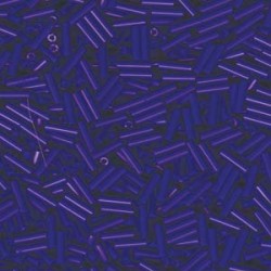 Bugles #2 - 6 x 1,7 mm Opaque Cobalt Blue 414 Bugles #2 - 6 x 1,7 mm Opaque Cobalt Blue 414