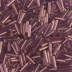 Bugles #2 - 6 x 1,7 mm  Cinnamon Gold Luster 2441 Bugles #2 - 6 x 1,7 mm  Cinnamon Gold Luster 2441