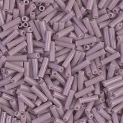 Bugles #2 - 6 x 1,7 mm Opaque Mauve 410 Bugles #2 - 6 x 1,7 mm Opaque Mauve 410