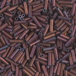 Bugles #2 - 6 x 1,7 mm  Matted Metallic Copper 2005 Bugles #2 - 6 x 1,7 mm  Matted Metallic Copper 2005