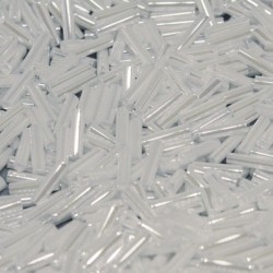 Bugles #2 - 6 x 1,7 mm White Pearl Ceylon 420 Bugles #2 - 6 x 1,7 mm White Pearl Ceylon 420