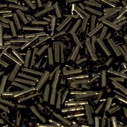 Bugles #2 - 6 x 1,7 mm   Metallic Dark Bronze 457 Bugles #2 - 6 x 1,7 mm   Metallic Dark Bronze 457