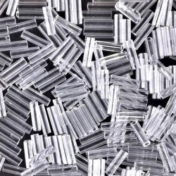 Bugles #2 - 6 x 1,7 mm Crystal 131 Bugles #2 - 6 x 1,7 mm Crystal 131