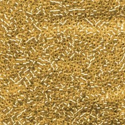 DELICA ROUND 11/0 (1,6mm), DB-1201 Silver Lined Marigold DELICA ROUND 11/0 (1,6mm), DB-1201 Silver Lined Marigold