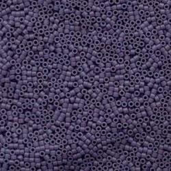DELICA ROUND 11/0 (1,6mm), DB-799 Opaque Lavender Matted DELICA ROUND 11/0 (1,6mm), DB-799 Opaque Lavender Matted