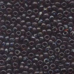 ROUND ROCAILLE 6/0 PICASSO DARK AMBER TRANSPARENT 4502 8,5g ROUND ROCAILLE 6/0 PICASSO DARK AMBER TRANSPARENT 4502 8,5g