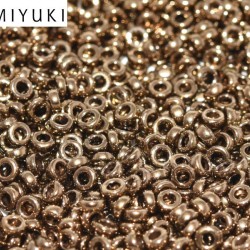 SPACER BEADS 2.2X1 MM BRONZE METALLIC 457 - 7 g SPACER BEADS 2.2X1 MM BRONZE METALLIC 457 - 7 g