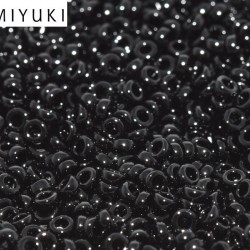 SPACER BEADS 2,2 x 1 mm Black  401- 7 g SPACER BEADS 2,2 x 1 mm Black  401- 7 g