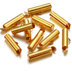 Brass Sliding Terminal 20x4mm Gold Colour Brass Sliding Terminal 20x4mm Gold Colour