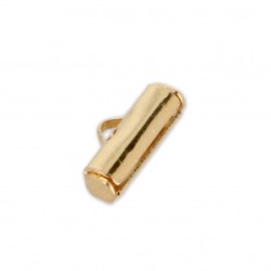 Brass Sliding Terminal 10x4mm Gold Colour Brass Sliding Terminal 10x4mm Gold Colour