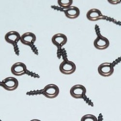 Screw Eyelet 8X4mm Copper Antique Screw Eyelet 8X4mm Copper Antique