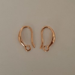 EARRING HOOKS Rose Gold Plated EARRING HOOKS Rose Gold Plated