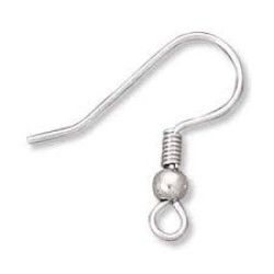 EARRING HOOKS Silver Plated EARRING HOOKS Silver Plated