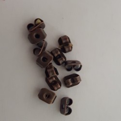 EARNUT  Copper Antique EARNUT  Copper Antique