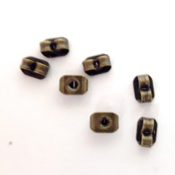EARNUT  Brass Antique EARNUT  Brass Antique
