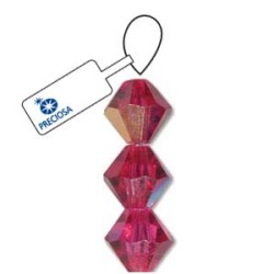 M.C. BICONE 4MM FUCHSIA  AB- 31 BDS\ST M.C. BICONE 4MM FUCHSIA  AB- 31 BDS\ST
