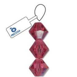 M.C. BICONE 4MM ROSE AB- 31 BDS\ST M.C. BICONE 4MM ROSE AB- 31 BDS\ST