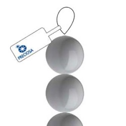 PRECIOSA MAXIMA 4MM PEARL CERAMIC GREY 31/ST PRECIOSA MAXIMA 4MM PEARL CERAMIC GREY 31/ST