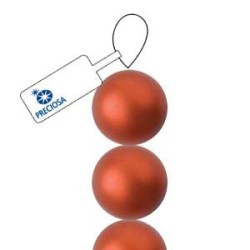 PRECIOSA MAXIMA 4MM PEARL DARK COPPER 31/ST PRECIOSA MAXIMA 4MM PEARL DARK COPPER 31/ST