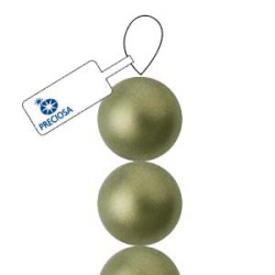 PRECIOSA MAXIMA 4MM PEARL DARK GREEN 31/ST PRECIOSA MAXIMA 4MM PEARL DARK GREEN 31/ST