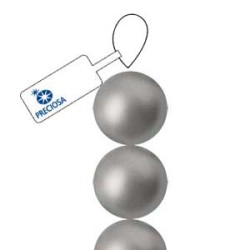 PRECIOSA MAXIMA 4MM PEARL DARK GREY 31/ST PRECIOSA MAXIMA 4MM PEARL DARK GREY 31/ST