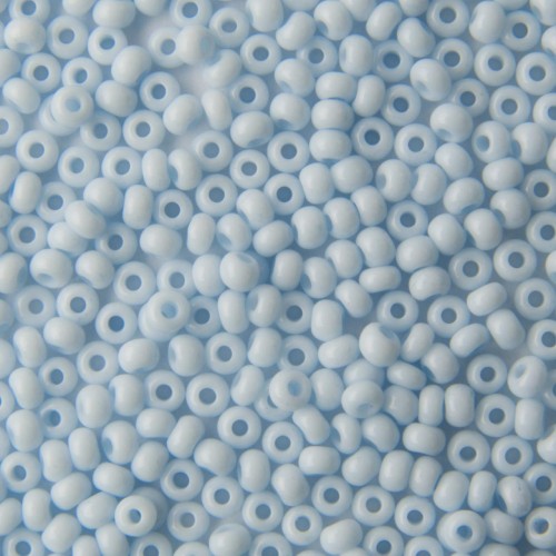 ROUND ROCAILLES  11/0  Light Blue Pastel 03132