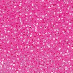 ROUND ROCAILLES  11/0  Silverline FUCHSIA 18277-50 gr. ROUND ROCAILLES  11/0  Silverline FUCHSIA 18277-50 gr.