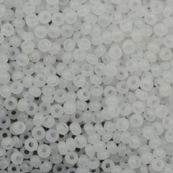 ROUND ROCAILLES  6/0 opal white 02090 - 50gr ROUND ROCAILLES  6/0 opal white 02090 - 50gr