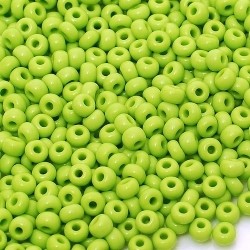 ROUND ROCAILLES  11/0 Opaque Green53310- 50gr. ROUND ROCAILLES  11/0 Opaque Green53310- 50gr.