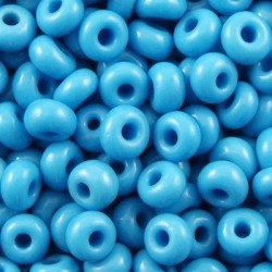 ROUND ROCAILLES  8/0 opaque blue 63050 ROUND ROCAILLES  8/0 opaque blue 63050