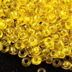 ROUND ROCAILLES  11/0 Transparent Yellow 80010 ROUND ROCAILLES  11/0 Transparent Yellow 80010