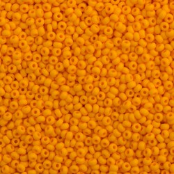 ROUND ROCAILLES  8/0 opaque orange 93110 ROUND ROCAILLES  8/0 opaque orange 93110