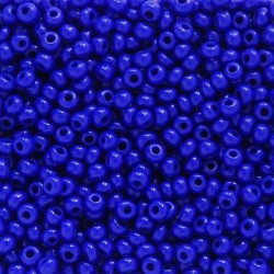 ROUND ROCAILLES  8/0- opaque blue 33050 ROUND ROCAILLES  8/0- opaque blue 33050