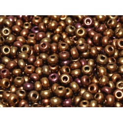 ROUND ROCAILLES 11/0 Gold  Iris 01610- 50g ROUND ROCAILLES 11/0 Gold  Iris 01610- 50g