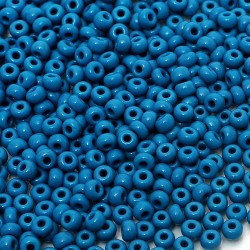 ROUND ROCAILLES  11/0 Opaque Blue 33220 ROUND ROCAILLES  11/0 Opaque Blue 33220
