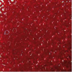 Кръгли 8/0- червено прозрачно 90070