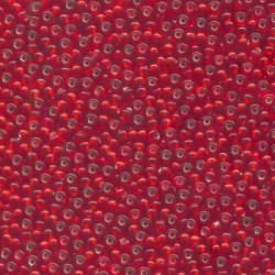 ROUND ROCAILLES  8/0 Silverline Red 97070 ROUND ROCAILLES  8/0 Silverline Red 97070