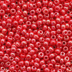 ROUND ROCAILLES 11/0 Opaque Luster Red 98170