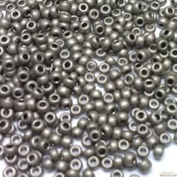 ROUND ROCAILLES Metallic Chrome Matted18542M ROUND ROCAILLES Metallic Chrome Matted18542M