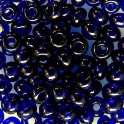 ROUND ROCAILLES  6/0 Dark Blue Transparent 30110- 50gr ROUND ROCAILLES  6/0 Dark Blue Transparent 30110- 50gr