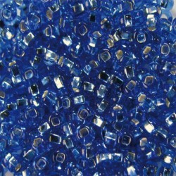 ROUND ROCAILLES  11/0  Silverline Light Blue 37030 ROUND ROCAILLES  11/0  Silverline Light Blue 37030