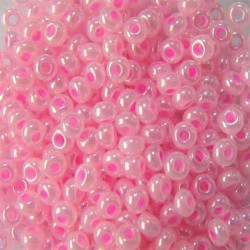 ROUND ROCAILLES  11/0  Opaque Luster Pink 37175 ROUND ROCAILLES  11/0  Opaque Luster Pink 37175