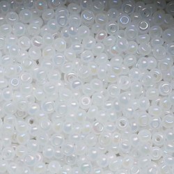 ROUND ROCAILLES 8/0 white pearl  AB 57205 ROUND ROCAILLES 8/0 white pearl  AB 57205