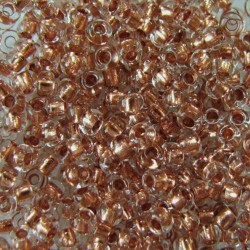 ROUND ROCAILLES Transparent Copperline 68105 - 11/0 ROUND ROCAILLES Transparent Copperline 68105 - 11/0