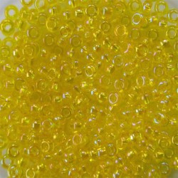 ROUND ROCAILLES  11/0 Transparent Yellow Luster 81010 ROUND ROCAILLES  11/0 Transparent Yellow Luster 81010