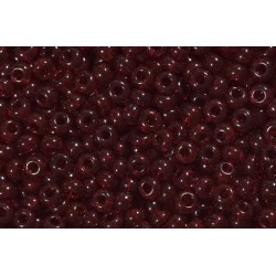 ROUND ROCAILLES  11/0  Transparent Bordeaux 90120 ROUND ROCAILLES  11/0  Transparent Bordeaux 90120