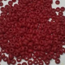 Кръгли 6/0 тъмно червено опак 93210- 50гр.